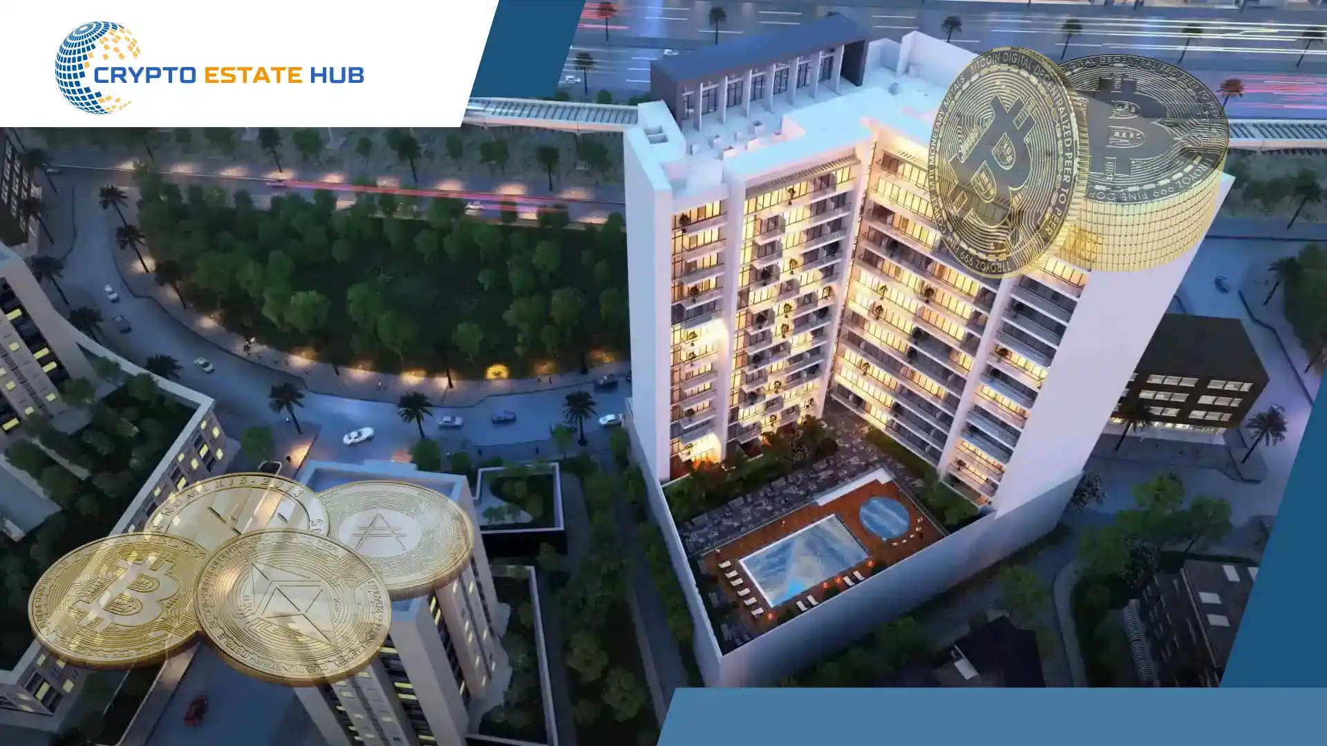 Buying Commercial Properties with Crypto Currencies - Crypto Estate Hub –  The Future of Real Estate Investment and Purchasing with Digital Currencies  in Dubai.